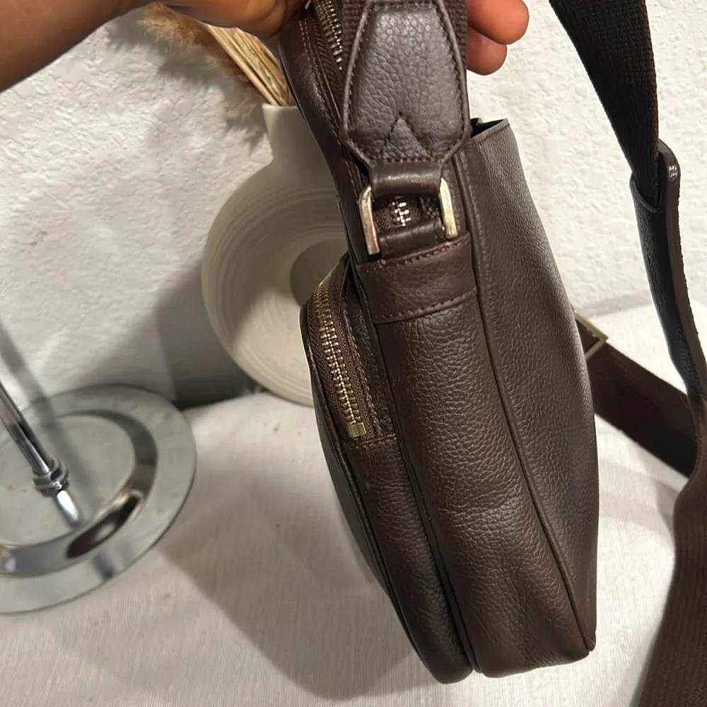 Burberry Logo Plate Bag crossbody All Leather Nova Check Vintage Pochette - Picture 5 of 14